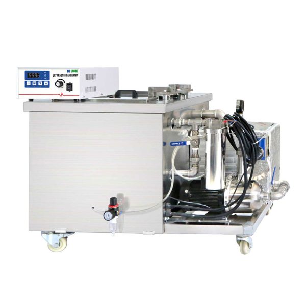135L Limpiador ultrasónico industrial de elevación automática